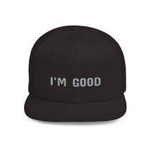 Load image into Gallery viewer, Men's Snapback Hat - 'I'M GOOD' Casual Cap for Everyday Style